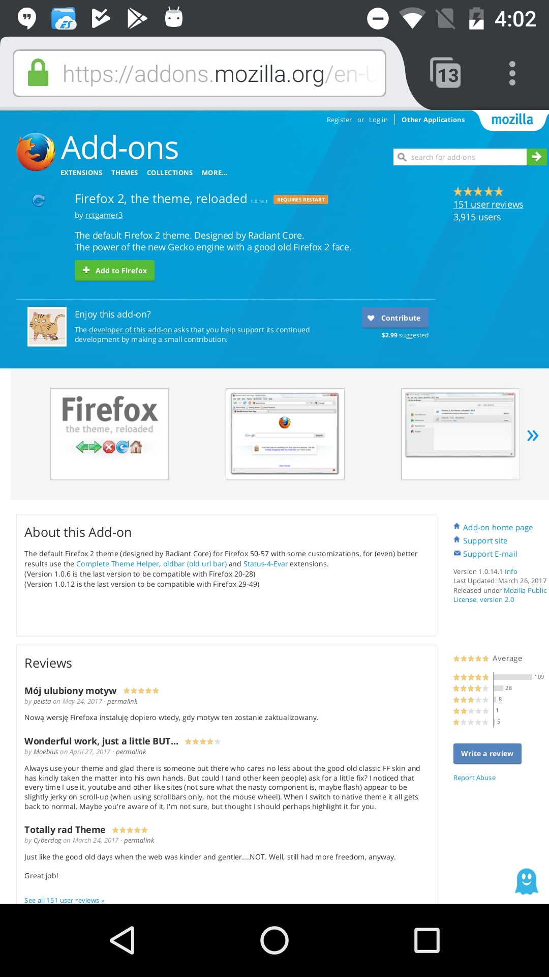 Server error on add-on listing page on mobile · Issue #10508 · mozilla ...