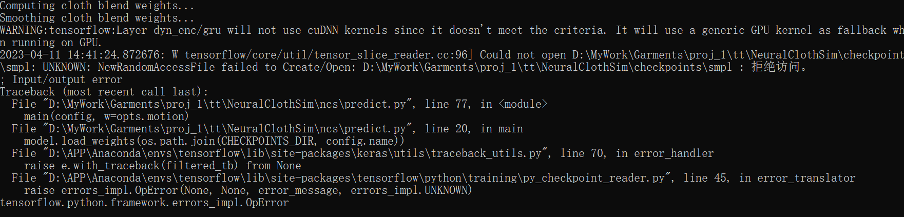 python - add-on dev: per-file initialization (issues... About the code environment setup · Issue #8 · hbertiche/NeuralClothSim ...