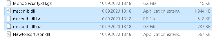 Update sample web.config file for Blazor precompressed files · Issue ...