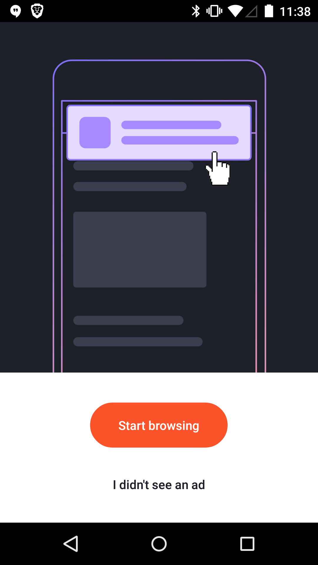 Ad Banner Not Shown On Android 5 1 Device But Brave Logo Is In