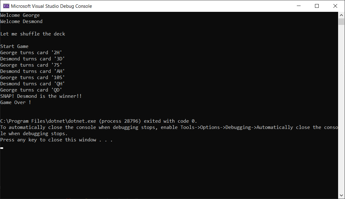 GitHub - ASCRees/Snap: Snap Game Simulation This game simultation has ...