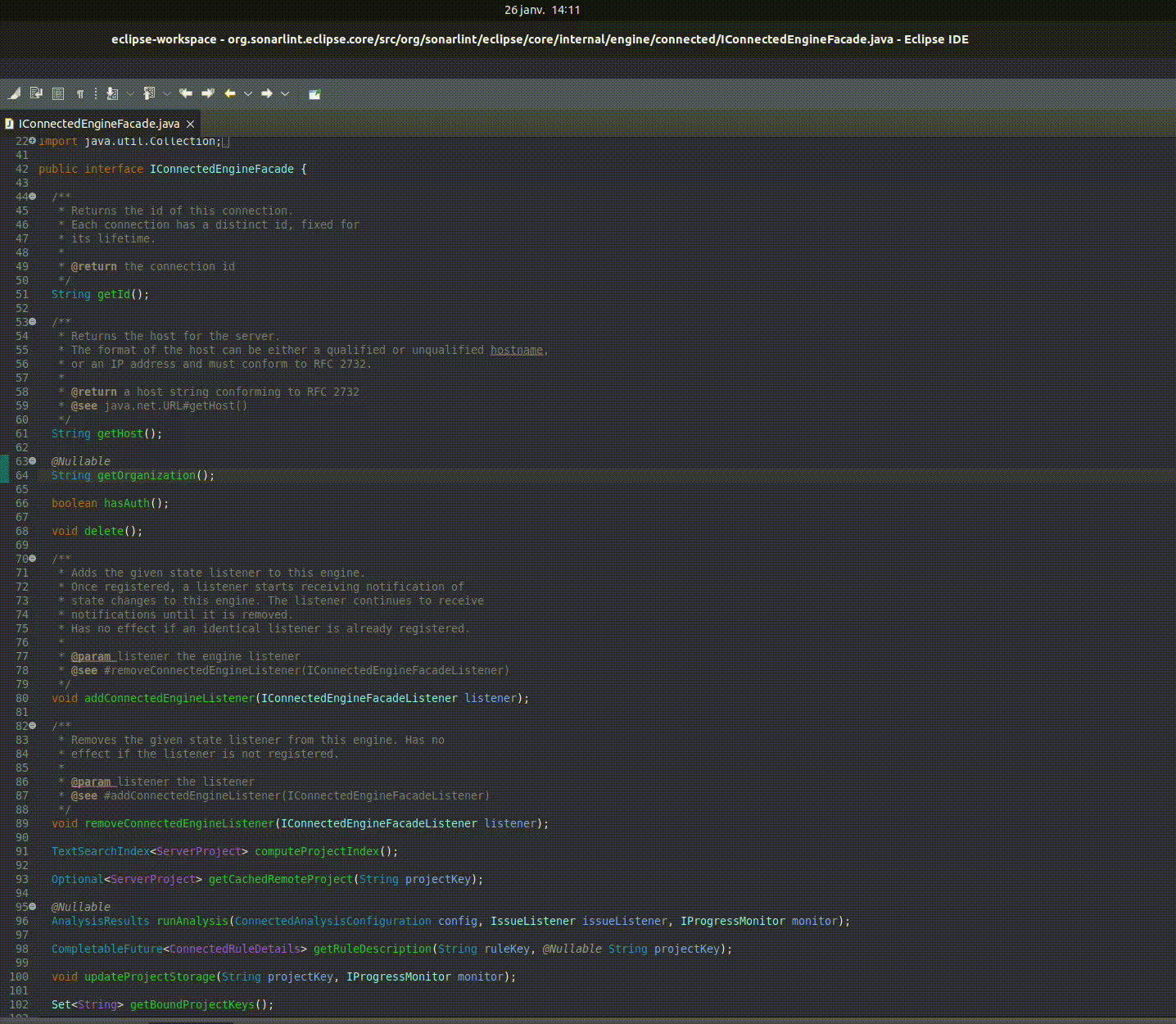 Eclipse-tooltip-position-issue