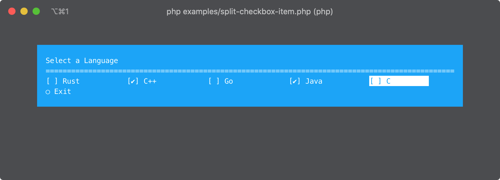 checkbox-split