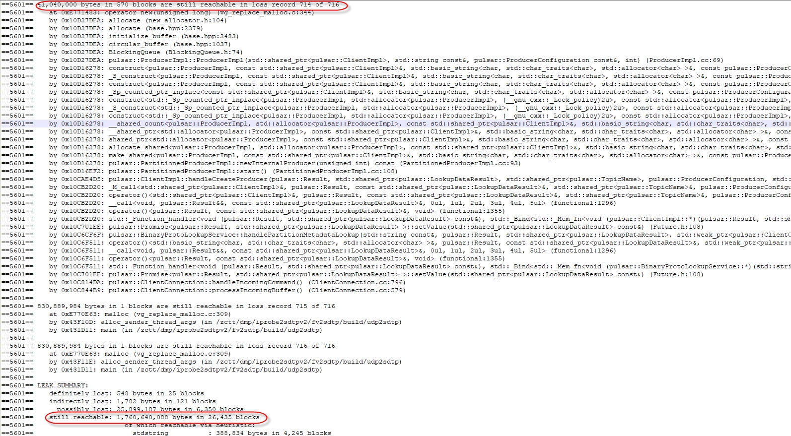 [C Client] Server resource exhaustion due to C client memory leak ...