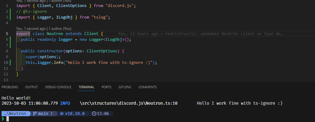 Question - CommonJS with TypeScript 5.x and tslog · Issue #267 ...