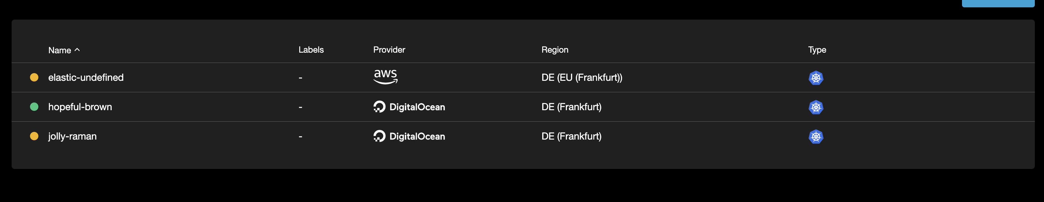 UI/UX Fixes + more Dark Theme Follow Up · Issue #1967 · kubermatic ...