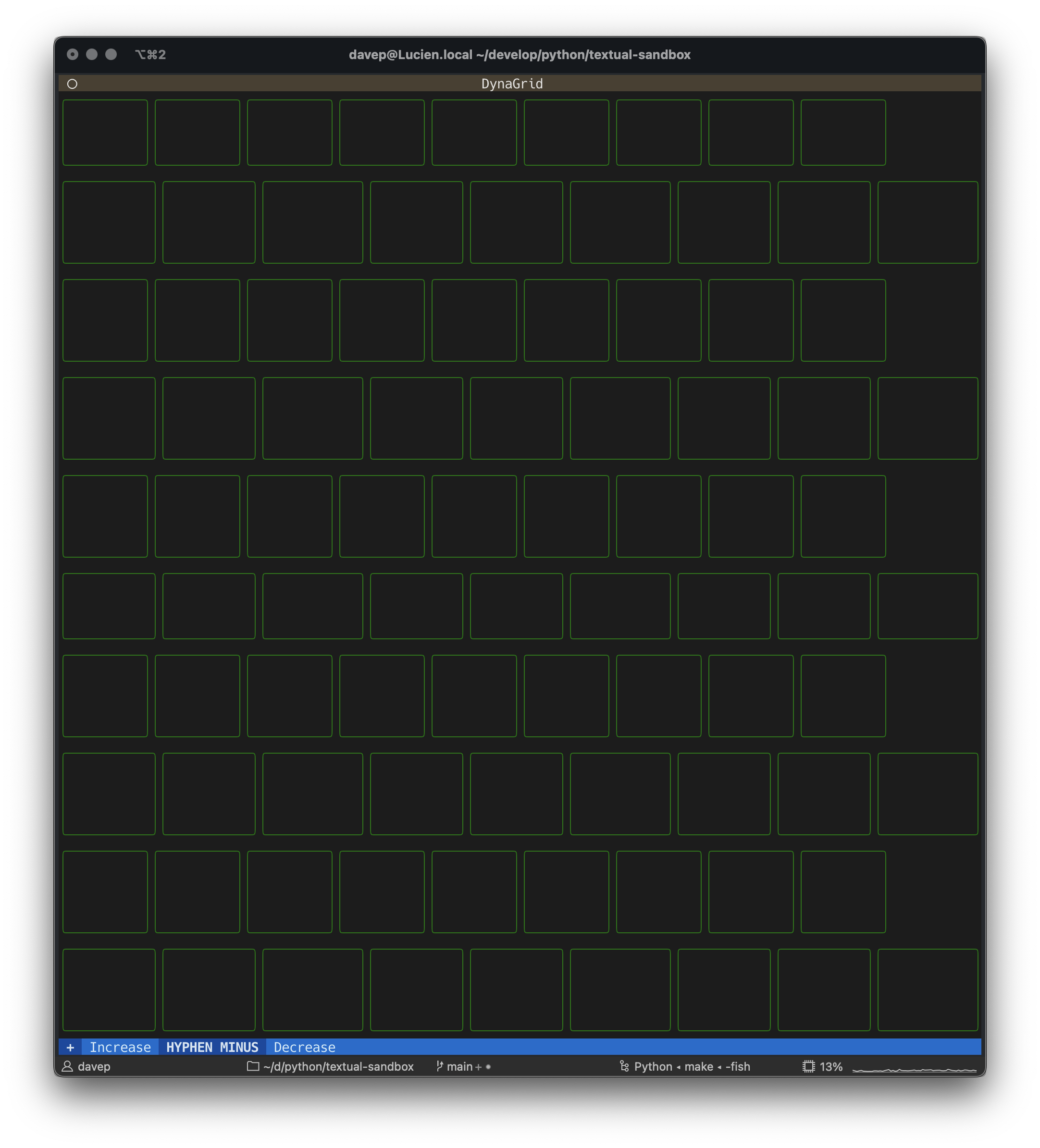 Setting a new grid size after mounting children has different effect to ...
