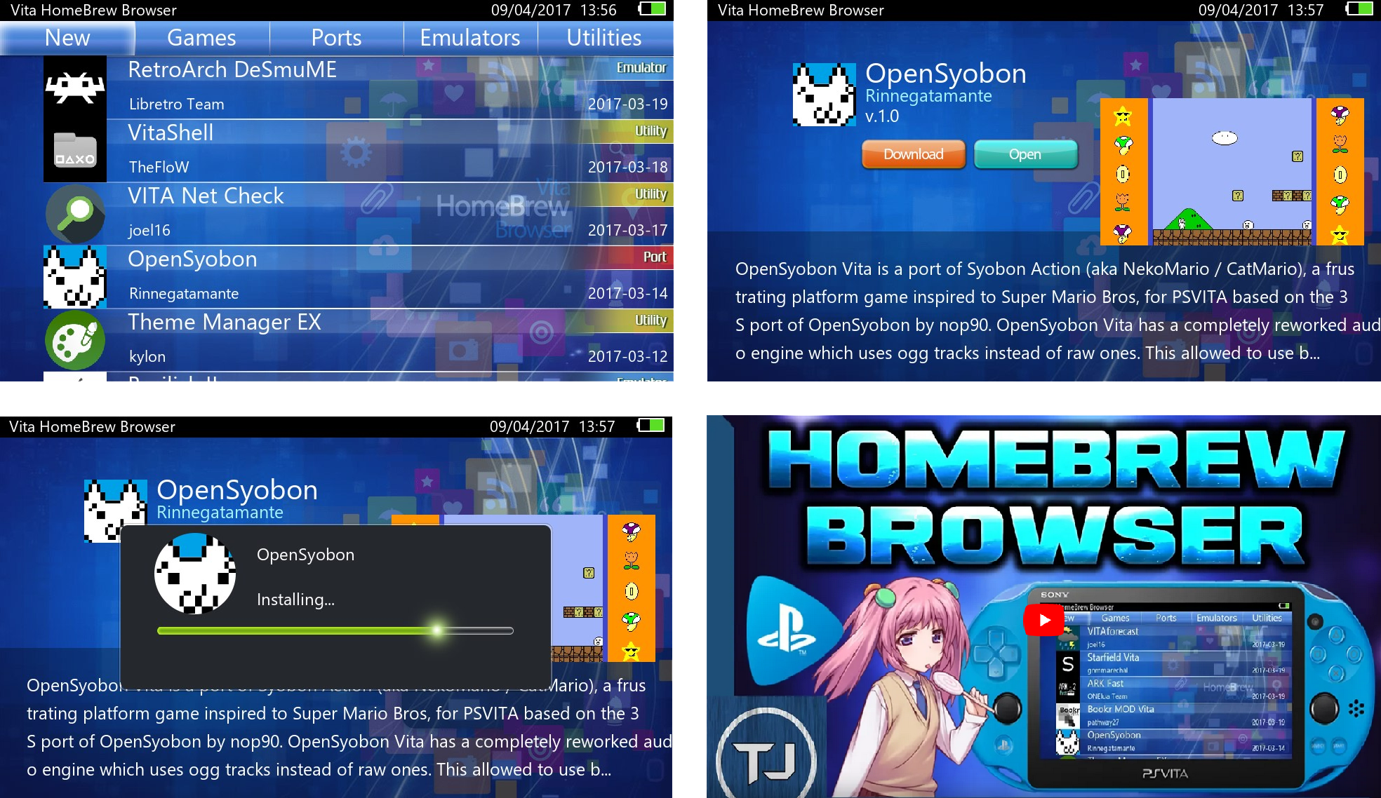 Ps vita on sale homebrew store