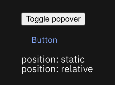 [Bug]: Popover doesn't overlay nearby components that create new ...