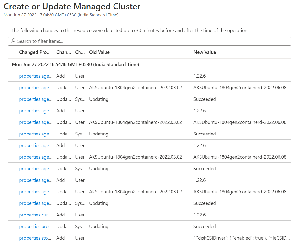 Create or Update Managed Cluster · Issue #3042 · Azure/AKS · GitHub