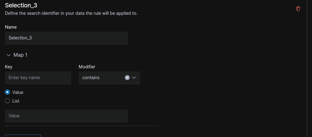 [FEATURE] Improve the Create detection rules - selection panel fields ...