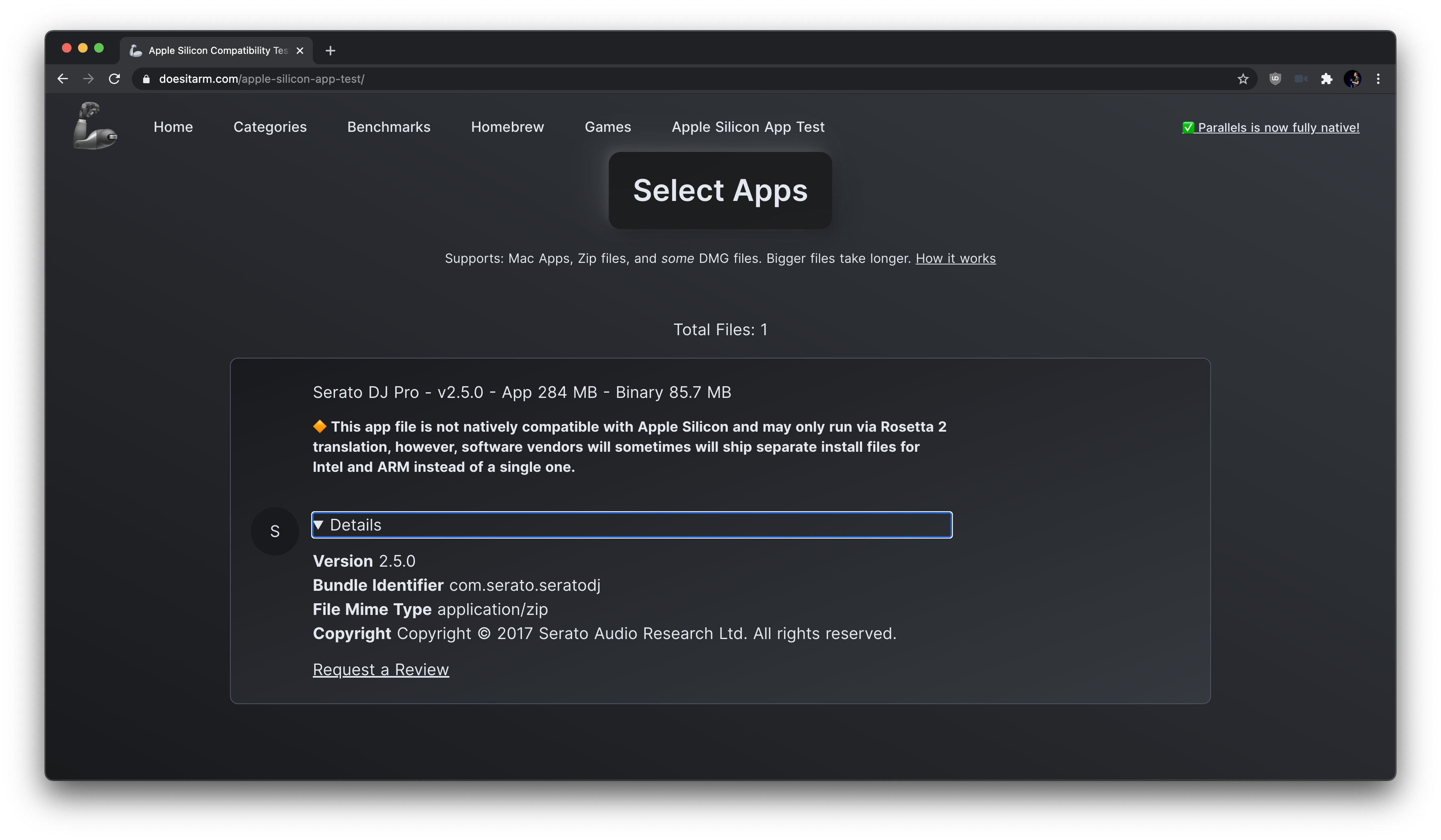 Serato DJ Pro · Issue #58 · ThatGuySam/doesitarm · GitHub