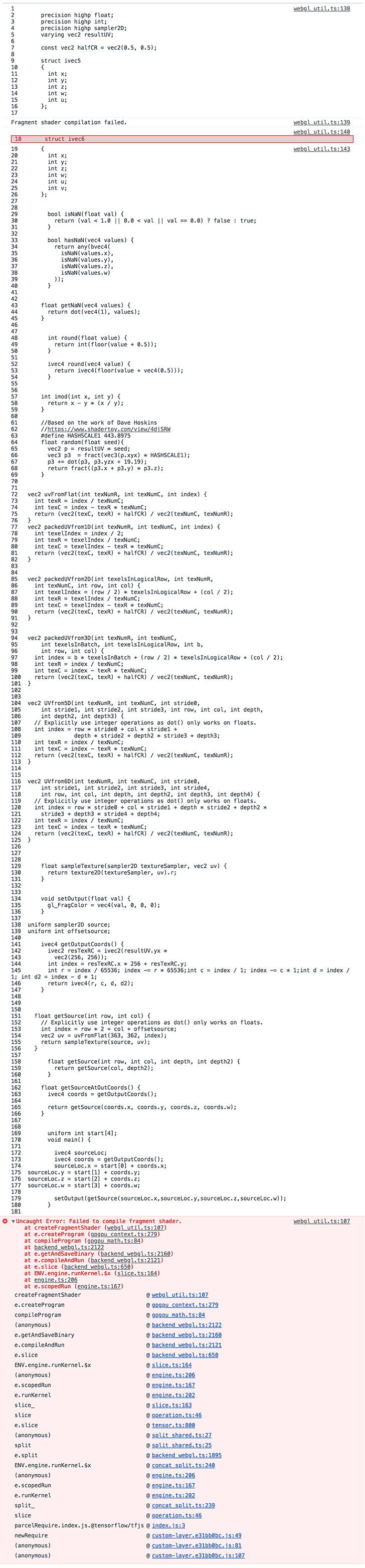 Some androids failure to compile fragment shader · Issue #952 ...