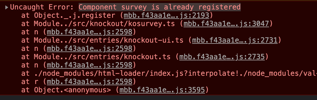 React build error · Issue #1544 · surveyjs/survey-creator · GitHub