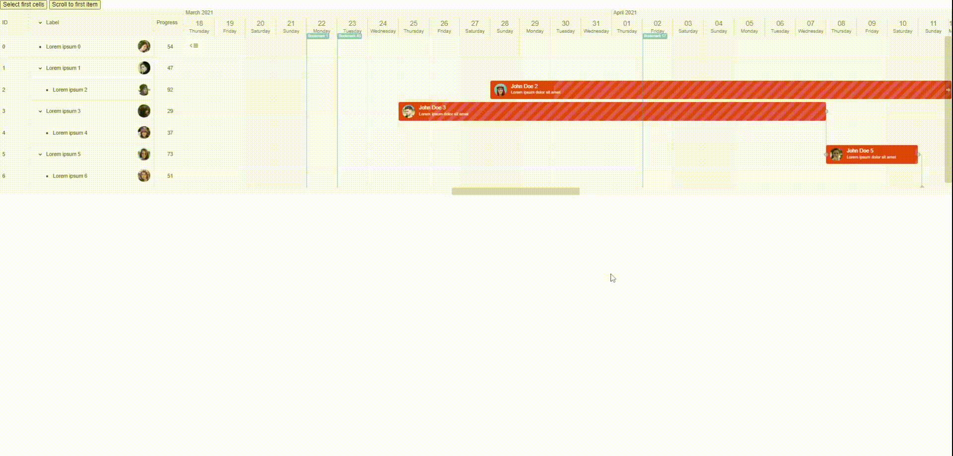 Scroll Schedule Vertical Scroll behaves different with mouse and scroll wheel · Issue ...