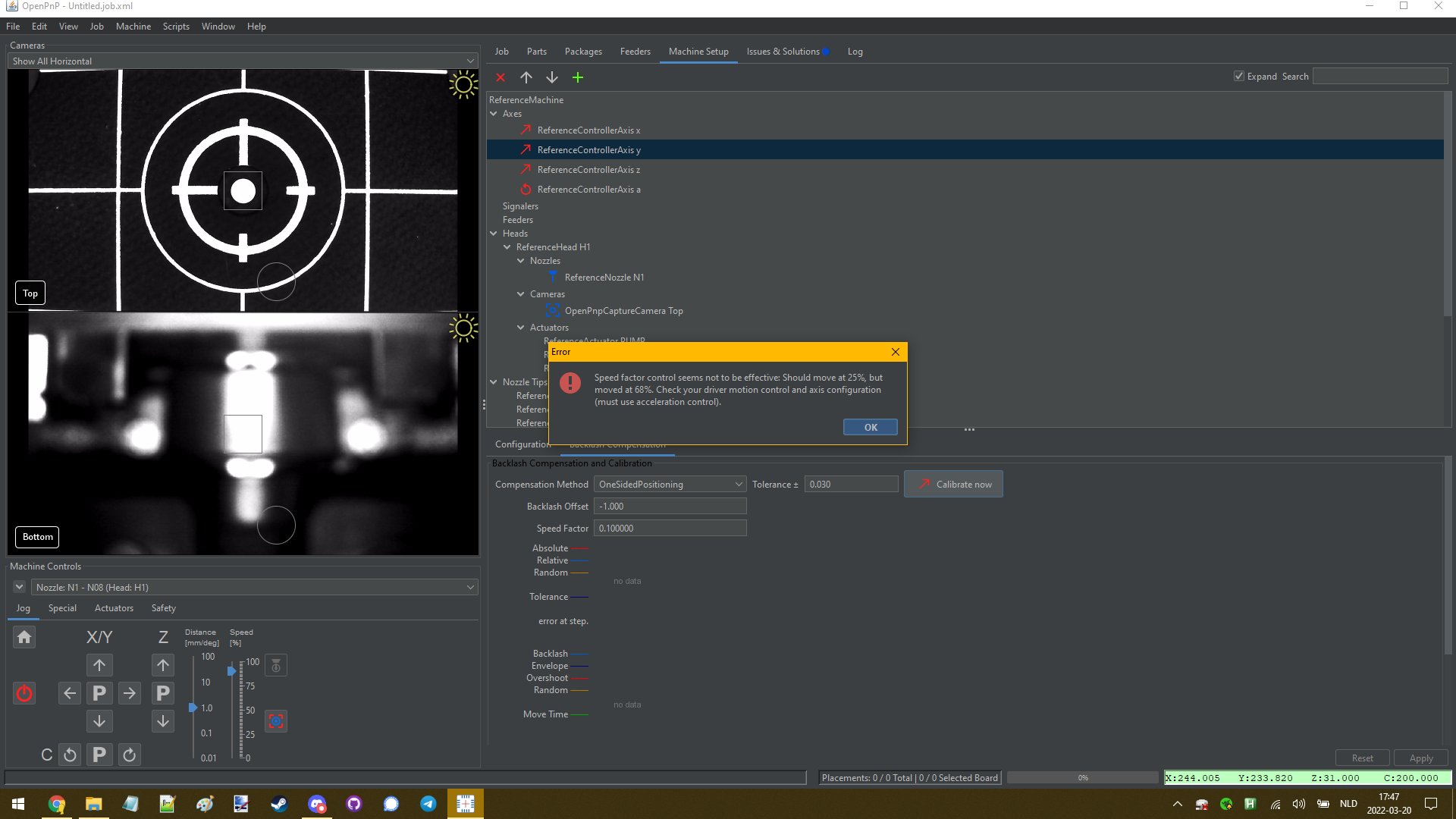 OpenPNP backlash compensation and calibration error · Issue #495 ...