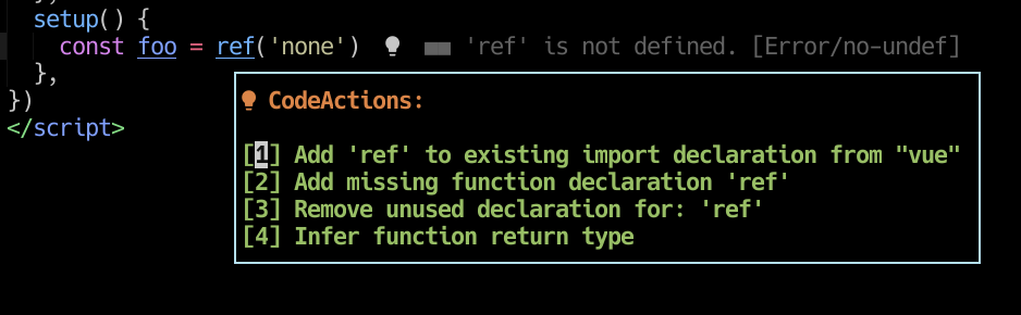 For Vue 3 does not show autocomplete · Issue #305 · hrsh7th/nvim-compe ...