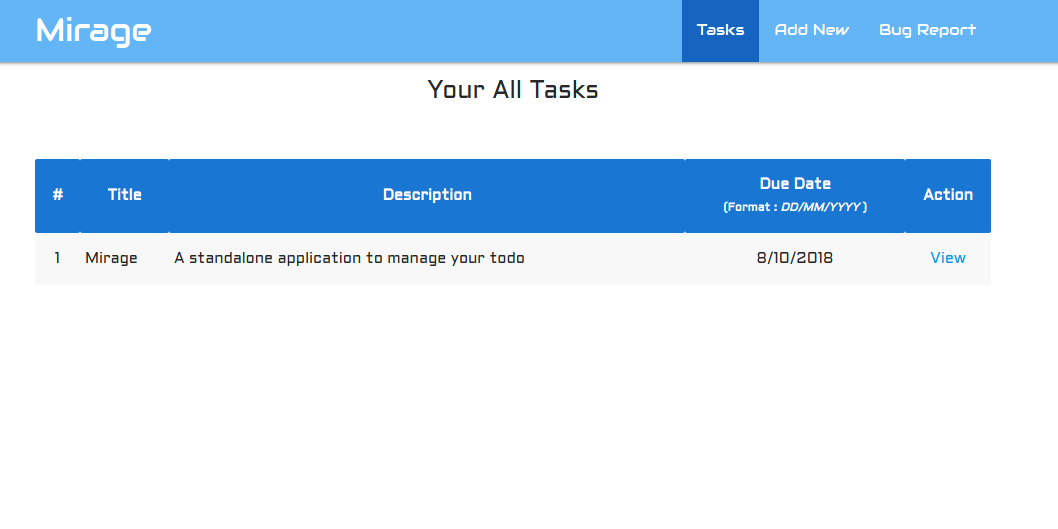 GitHub - raunakhajela/mirage: A standalone todo manager using firebase ...