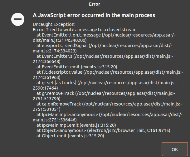 Javascript error in Ubuntu · Issue #1150 · nukeop/nuclear · GitHub