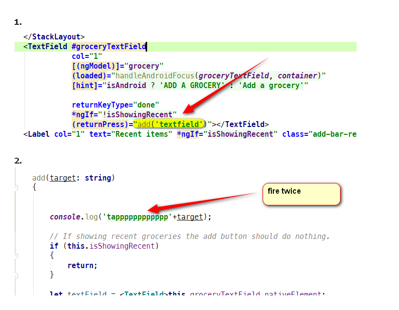 ReturnPress is invoked twice on returnKey tap · Issue #4461 ...