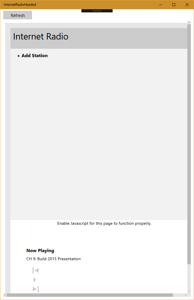 Layout on player page is broken. · Issue 15 ·