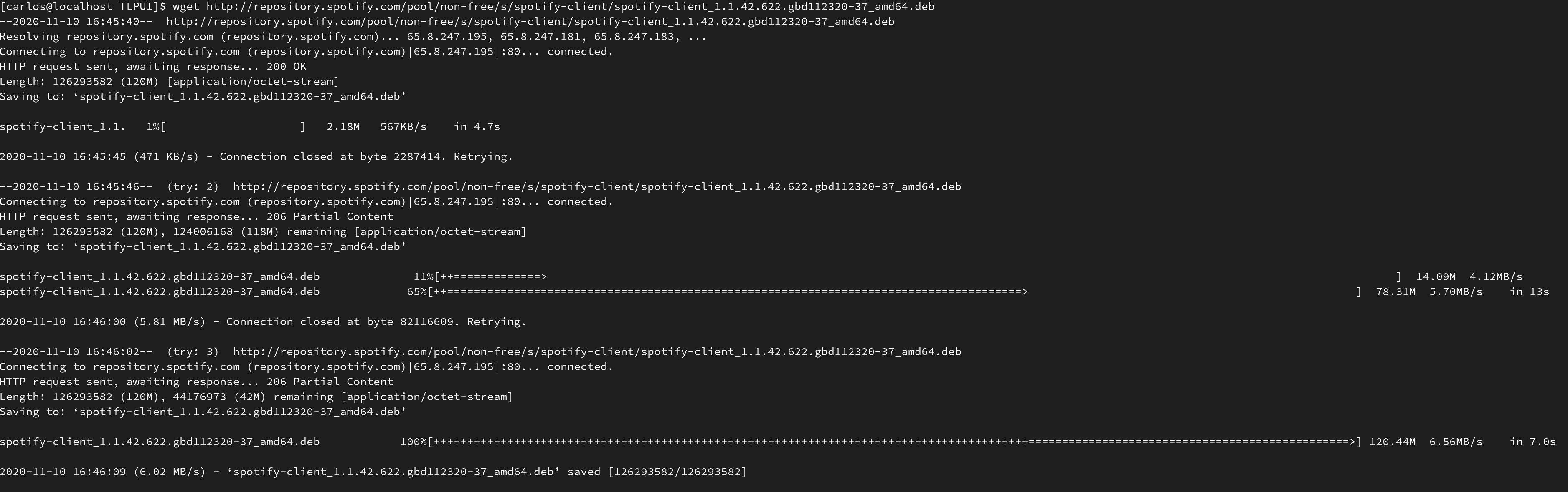 flathub spotify