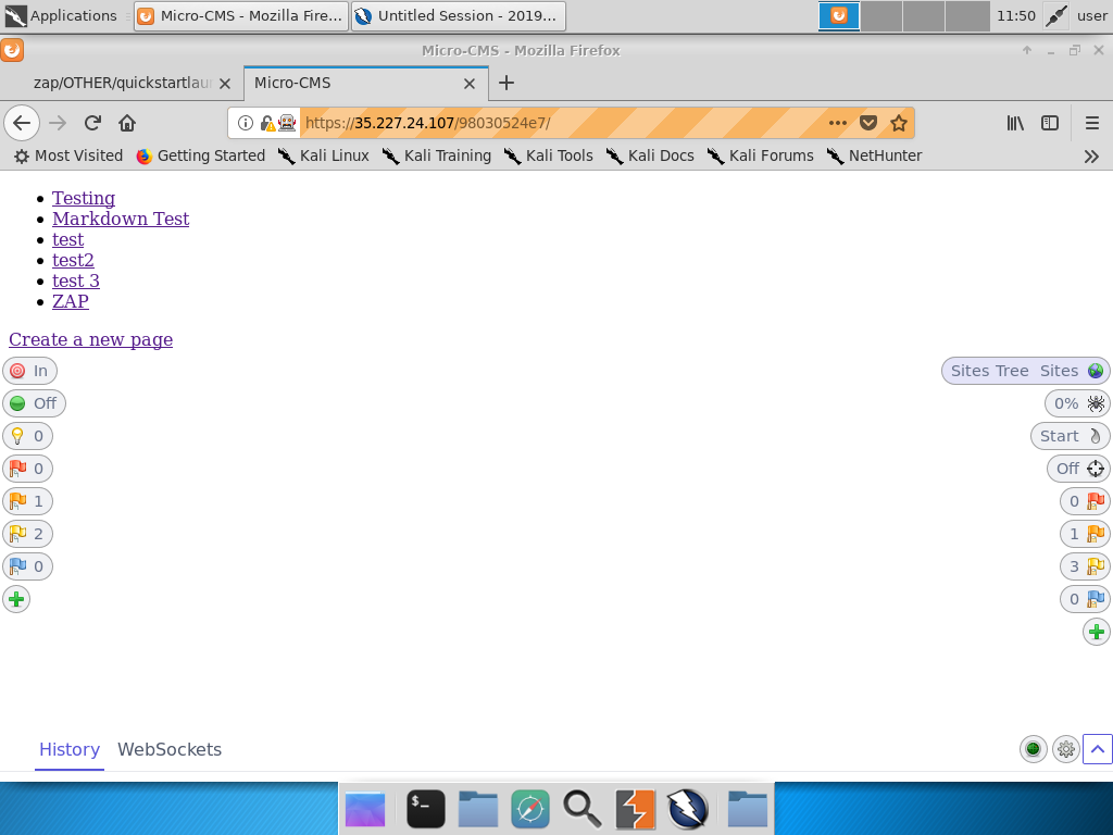 HUD spider doesn't show correct status · Issue 522 · zaproxy/zaphud