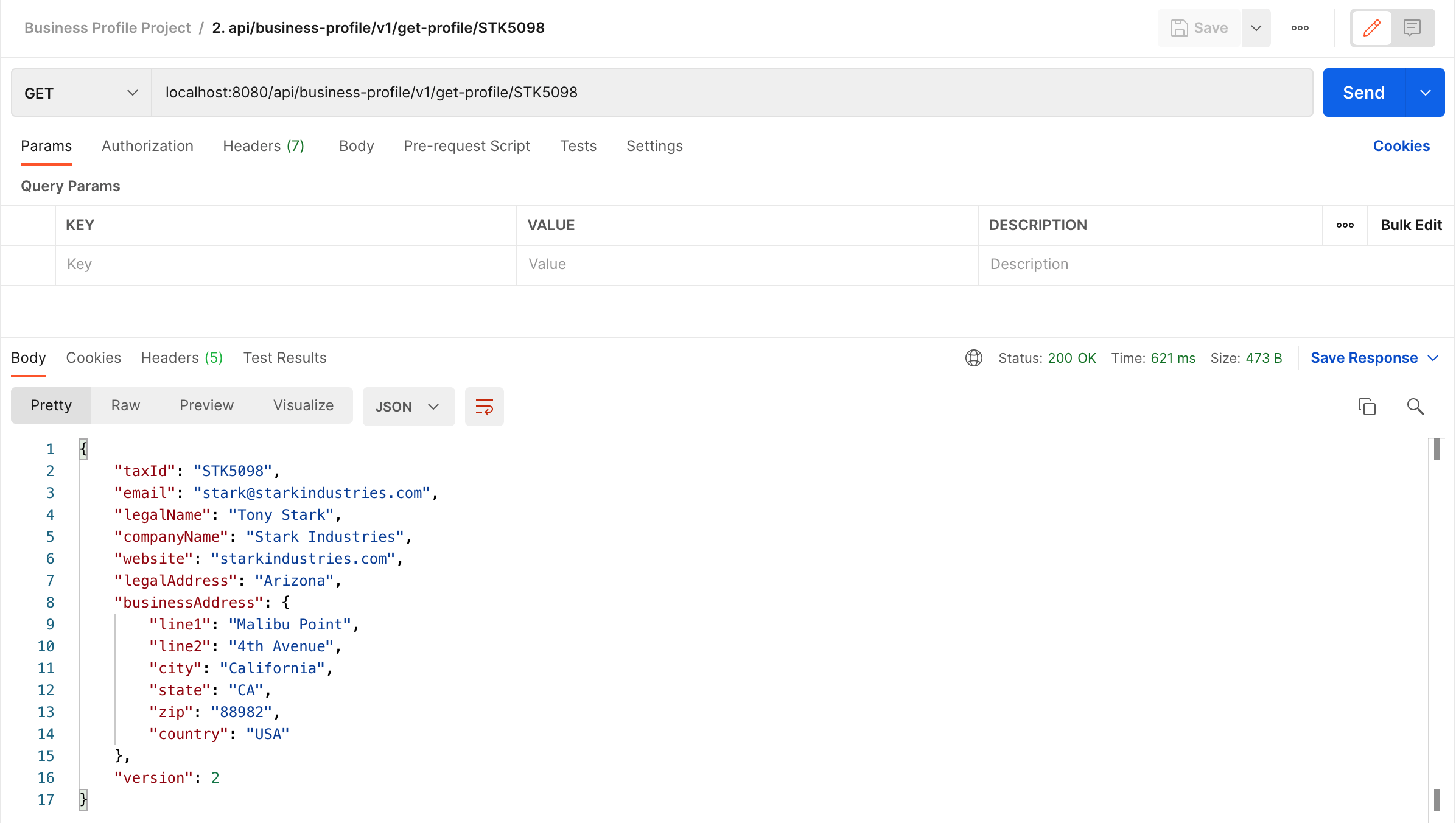 GitHub - mitesh-pv/business-profile-service: Business profile service ...