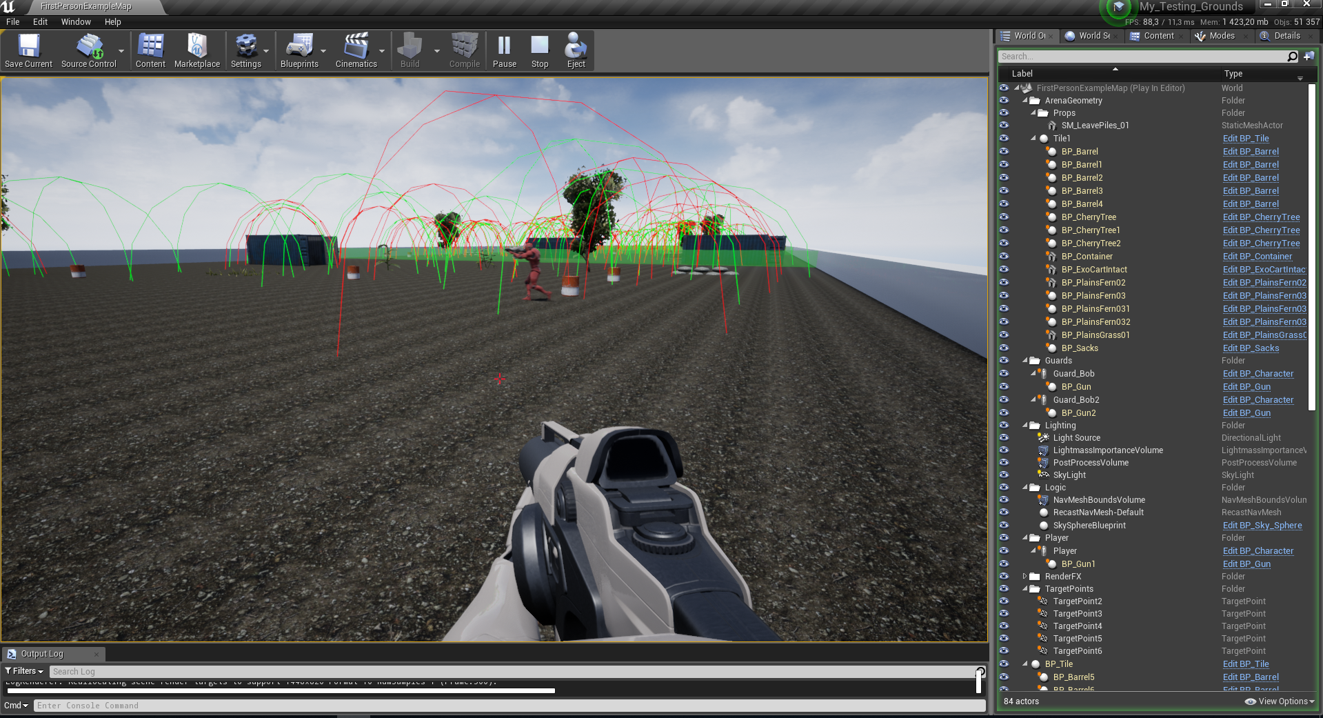 GitHub - pvlunegov/TestingGrounds: FPS Game made under Unreal 4 with ...
