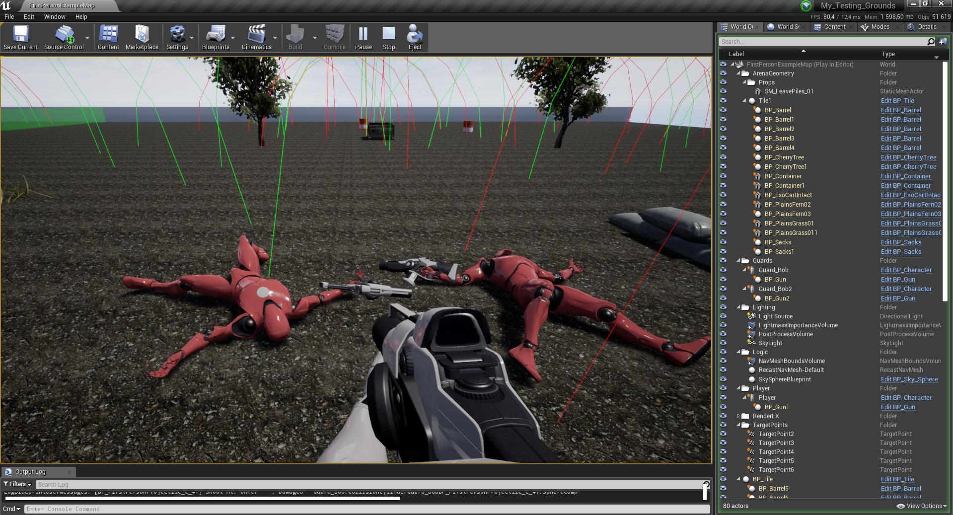 GitHub - pvlunegov/TestingGrounds: FPS Game made under Unreal 4 with ...