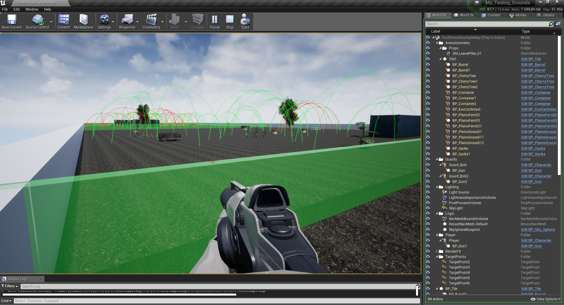 GitHub - pvlunegov/TestingGrounds: FPS Game made under Unreal 4 with ...