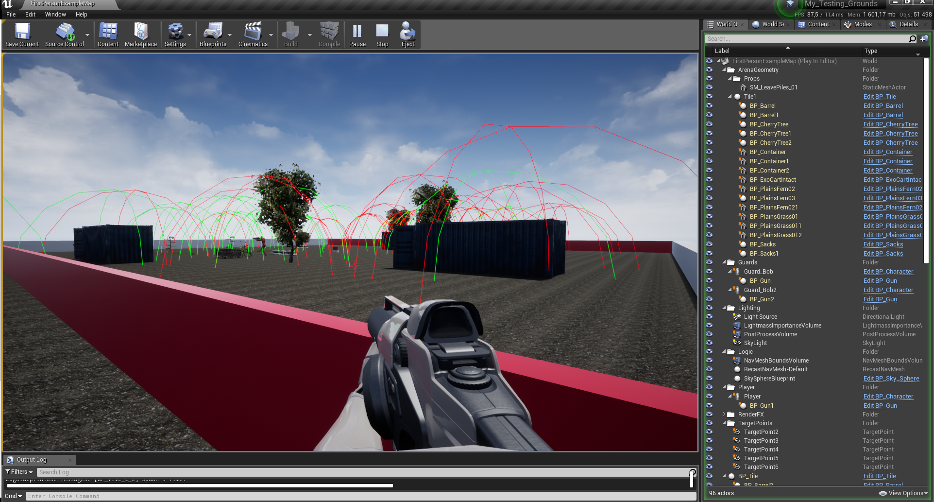 GitHub - pvlunegov/TestingGrounds: FPS Game made under Unreal 4 with ...