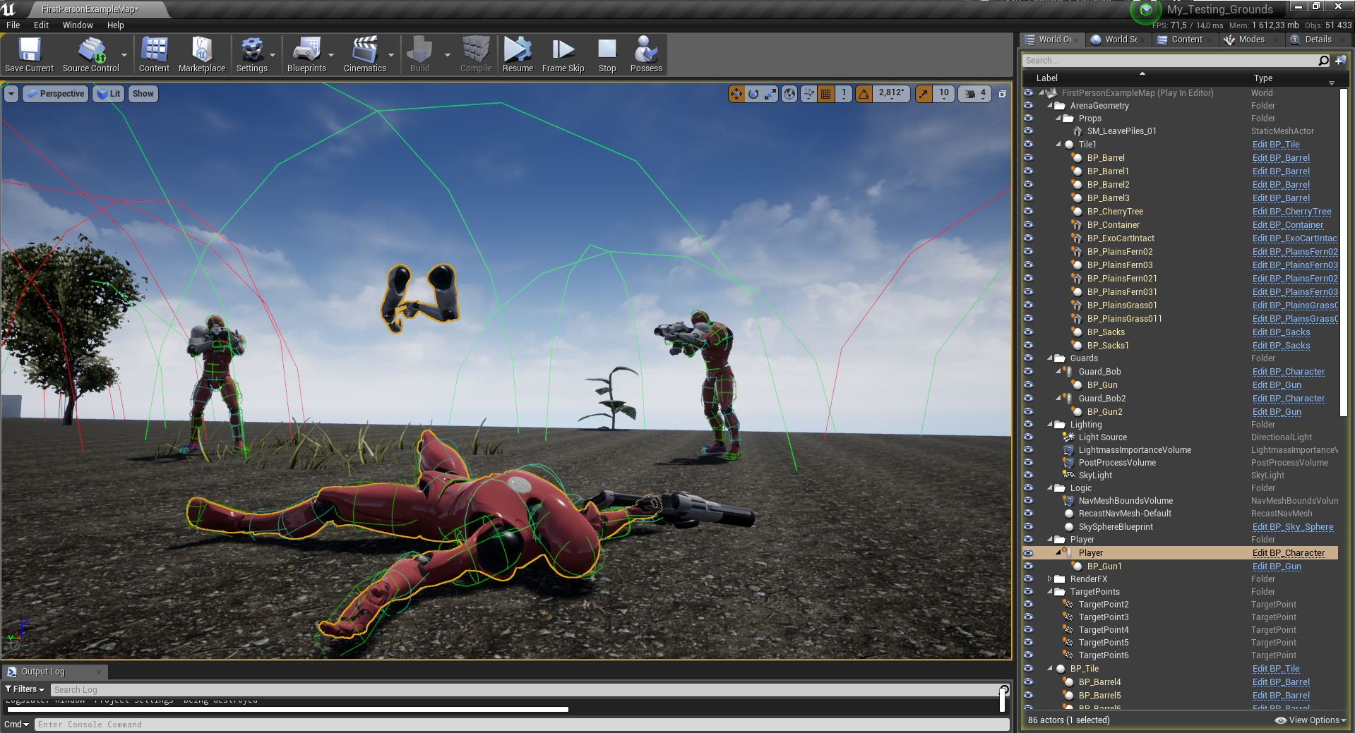 GitHub - pvlunegov/TestingGrounds: FPS Game made under Unreal 4 with ...
