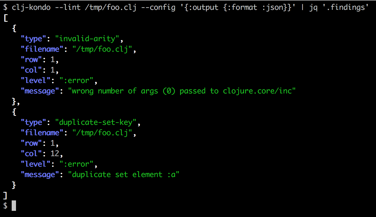 Offer a Clojure API · Issue #226 · clj-kondo/clj-kondo · GitHub