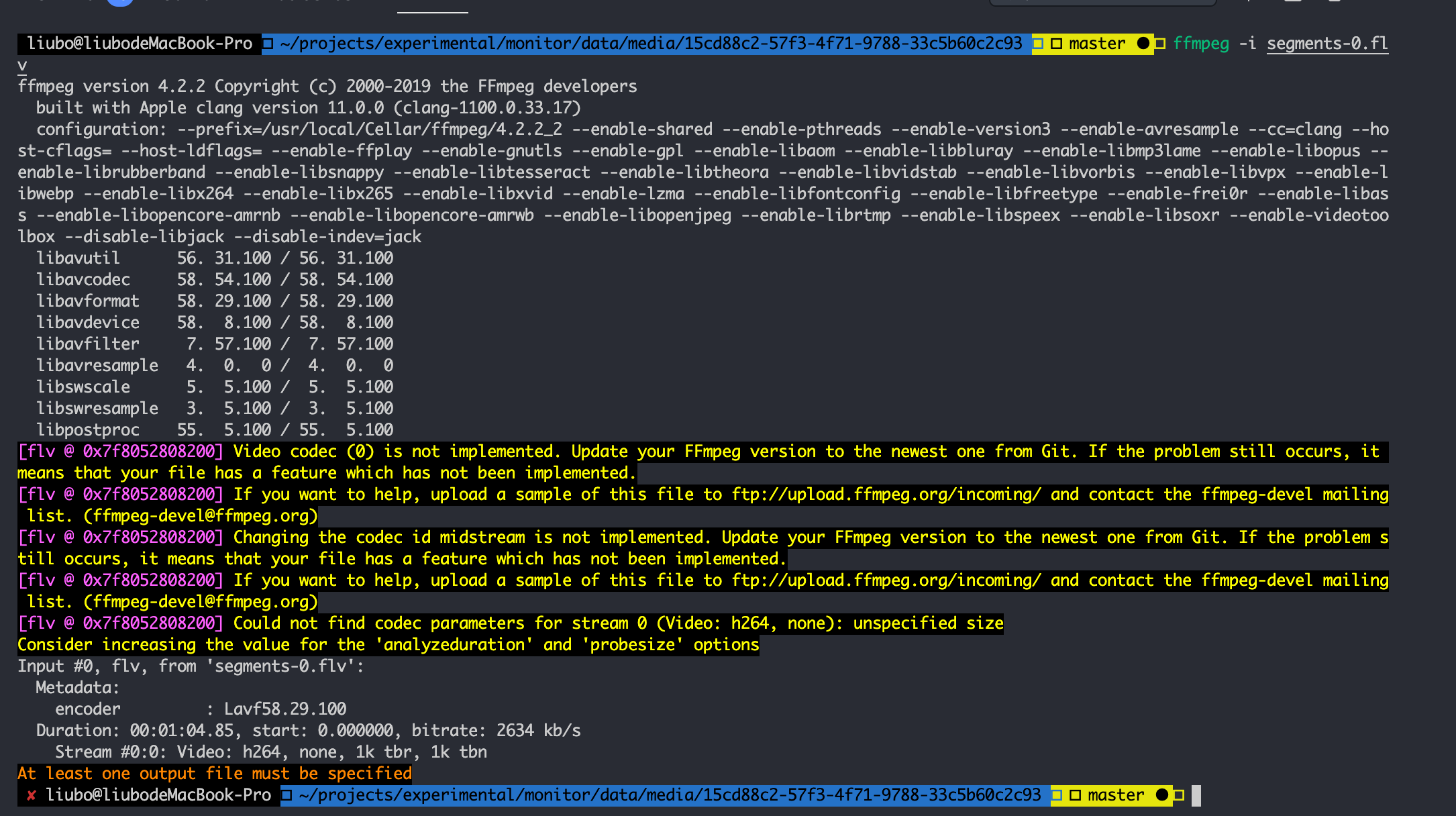 segment issue 557 bilibili flv js github