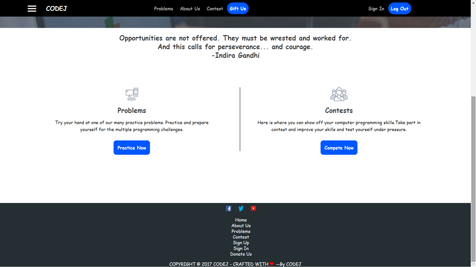 GitHub - ParitoshAggarwal/OJ: A Competitive programming website.