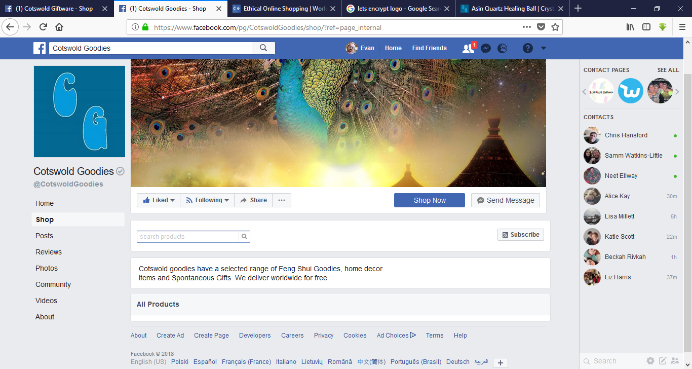 Products not showing in shop · Issue 347 ·