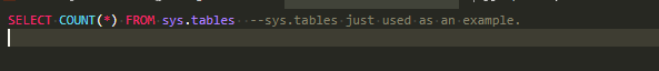 Syntax Highlighting Error COUNT(*) · Issue #14070 · microsoft ...