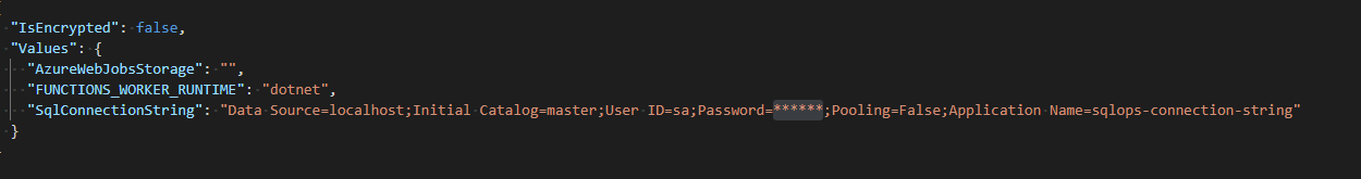 Add SQL binding connection string has sqlops Application Name · Issue ...
