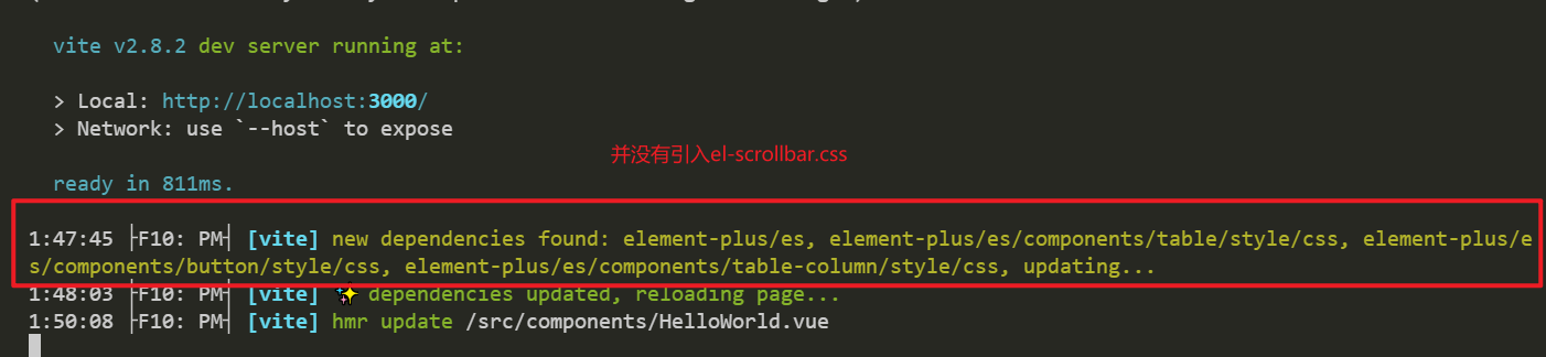 [Bug Report] 按需引入导致el-table不能滚动 · Issue #6055 · element-plus/element ...
