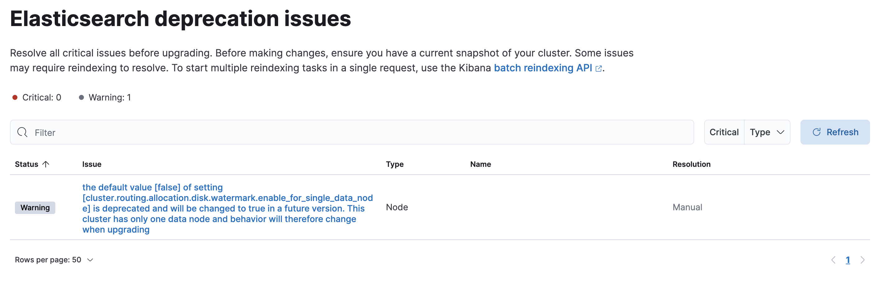 Index template with deprecated mappings are not