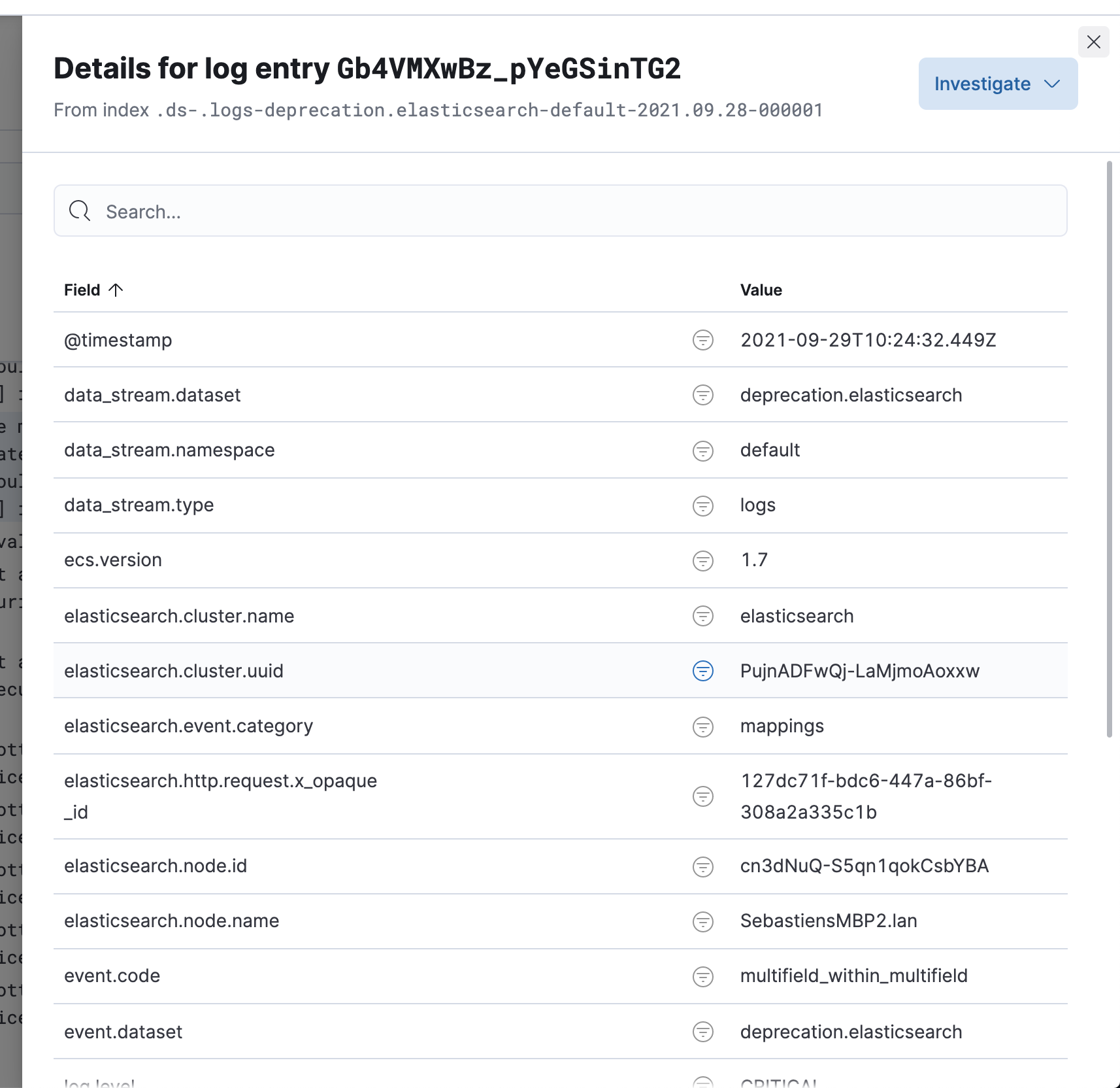 Index template with deprecated mappings are not