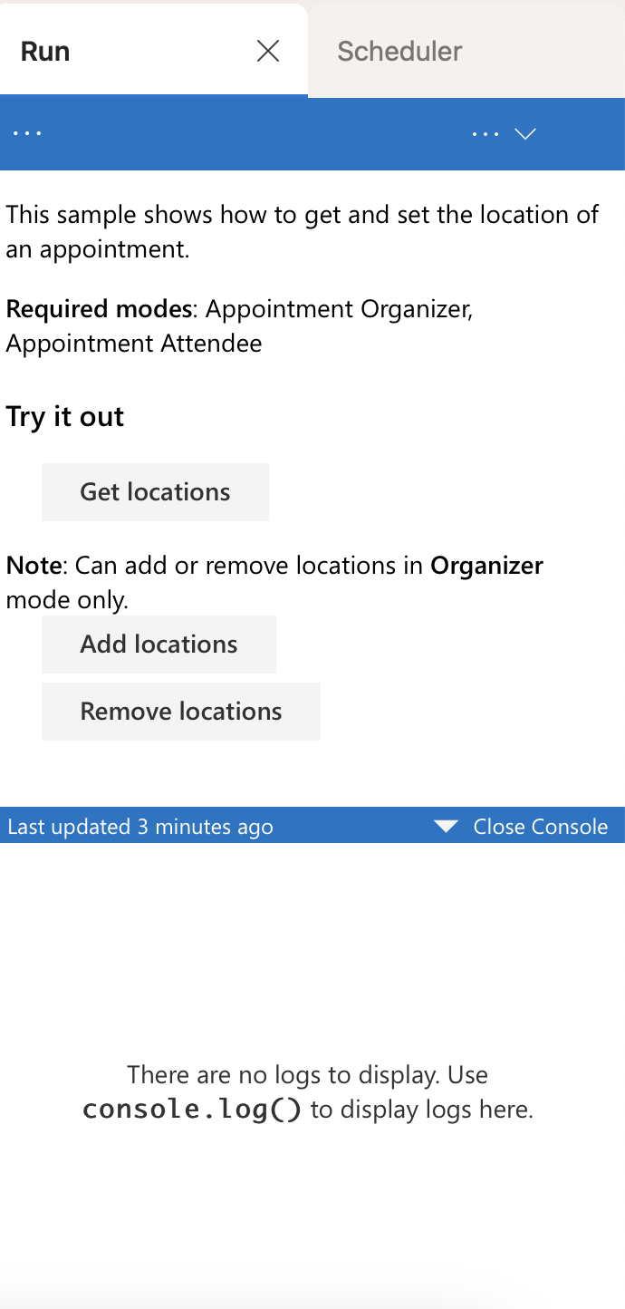 Outlook Add-In: Location Persistence in Required Attendees · Issue ...