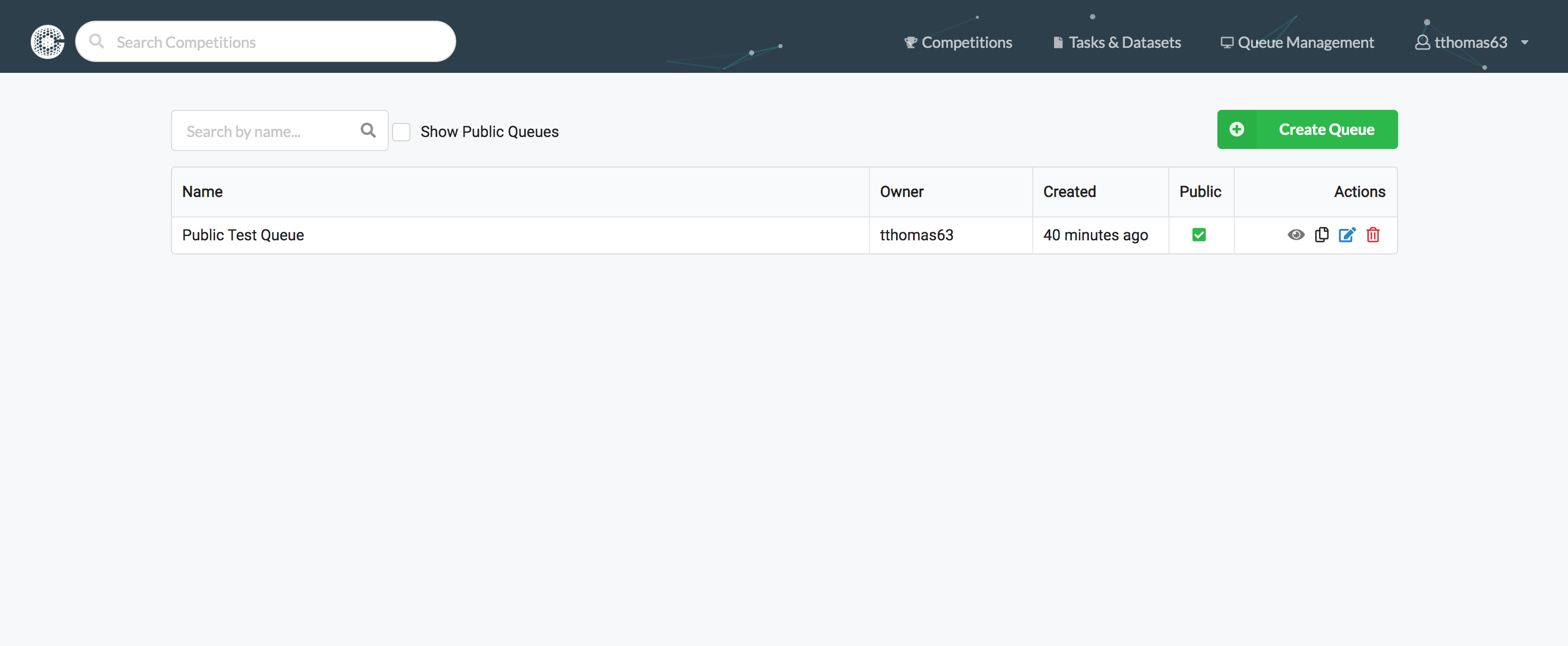 Isabelle review: Queue Management · Issue #264 · codalab/codabench · GitHub