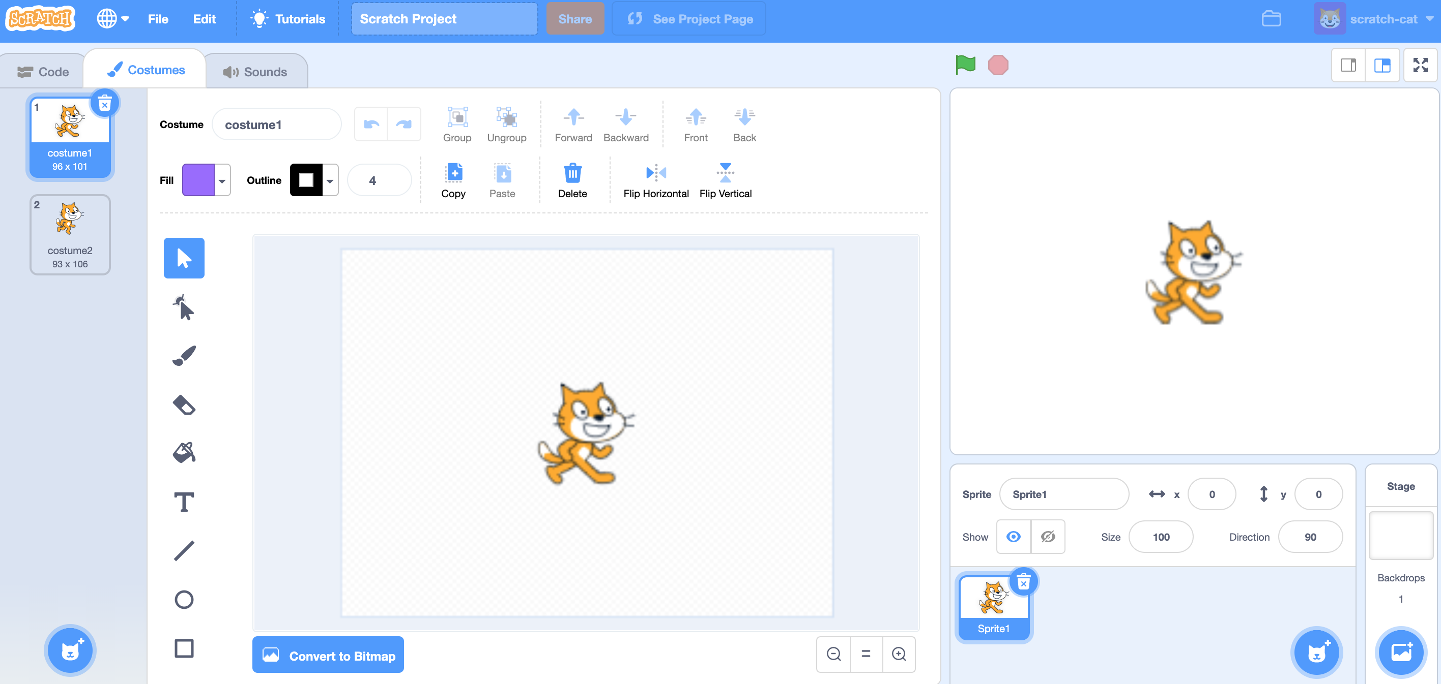 Paint canvas can blurry if browser is zoomed all the way out on