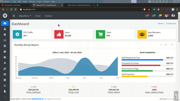 Still bug in Logo · Issue #2170 · ColorlibHQ/AdminLTE · GitHub