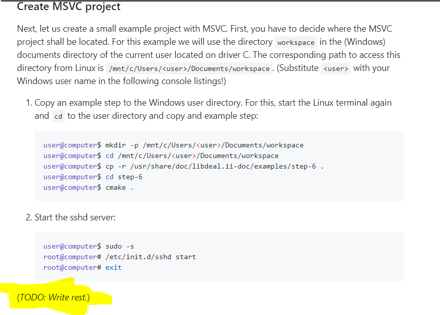 Wiki Windows incomplete · Issue #6735 · dealii/dealii · GitHub