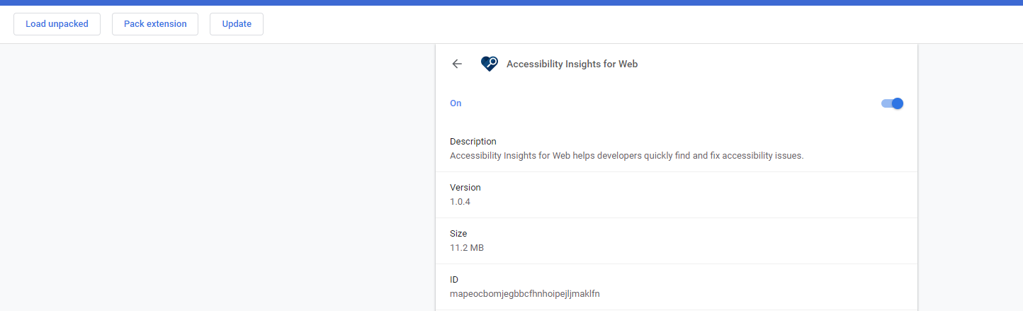 Accessibility Insights popup is not showing up · Issue #2460 ...