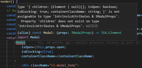 Version 6.x component types don't extend React.Component · Issue #8177 ...