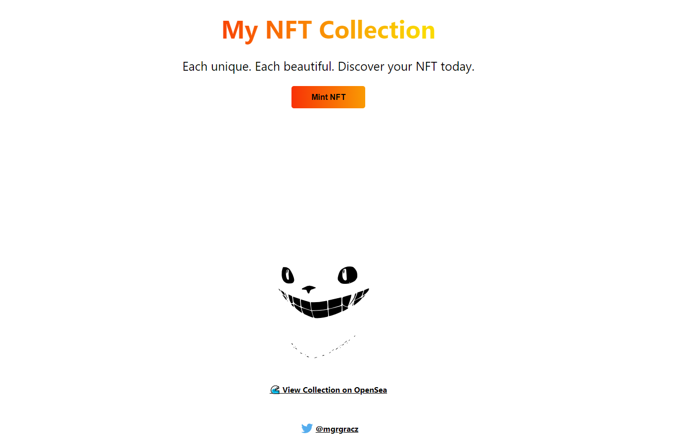 GitHub - Grandpa1001/OnePageMintNFT: buildspace nft my own collection